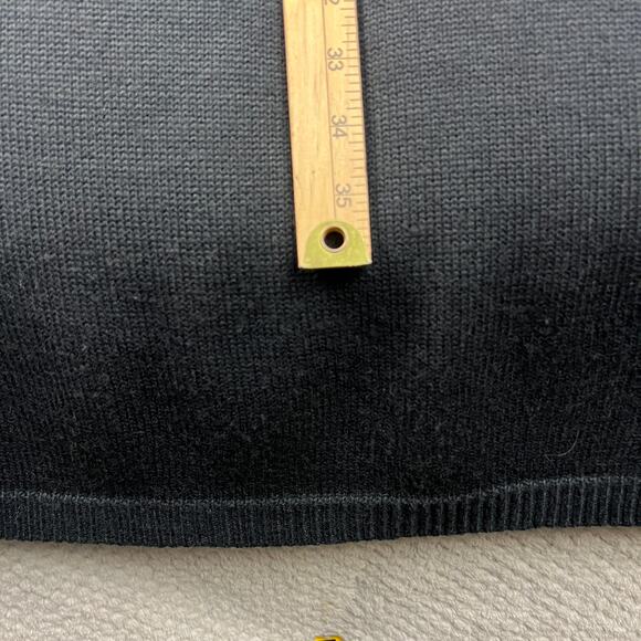 Vintage 70s California Gold Rush Knit Sweater Dress Heavy Beading Jeweled Large - Picture 8 of 14